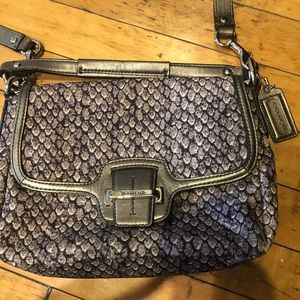 Coach Snakeskin Crossbody